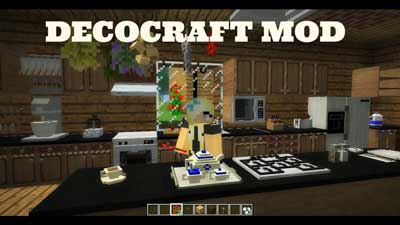 Скачать мод DecoCraft 1.14.4 для Майнкрафт на мебель и декор